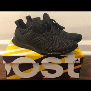 New Adidas ultraboost Triple black 4.0 size 10.5